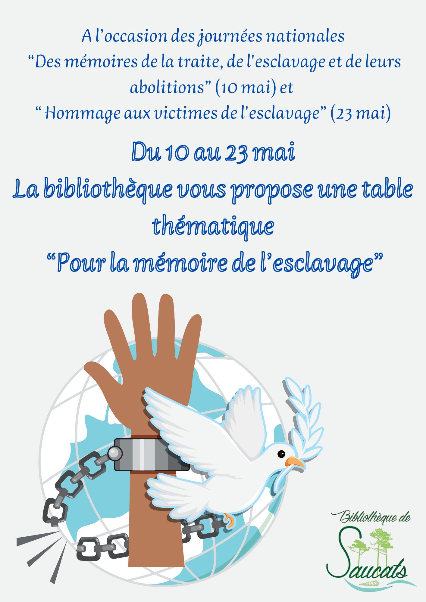 Commémorations nationales 2025 de la mémoire de l'esclavage