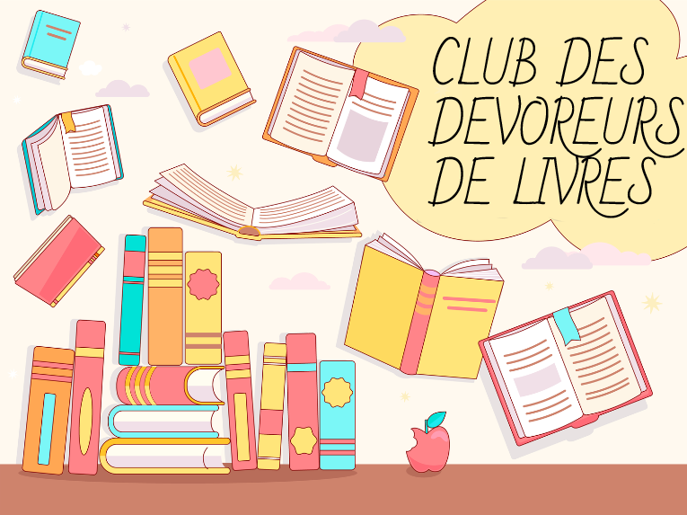bibliothèque : "Club des dévoreurs de livres"
