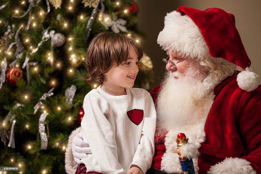 Photo avec le Père Noël