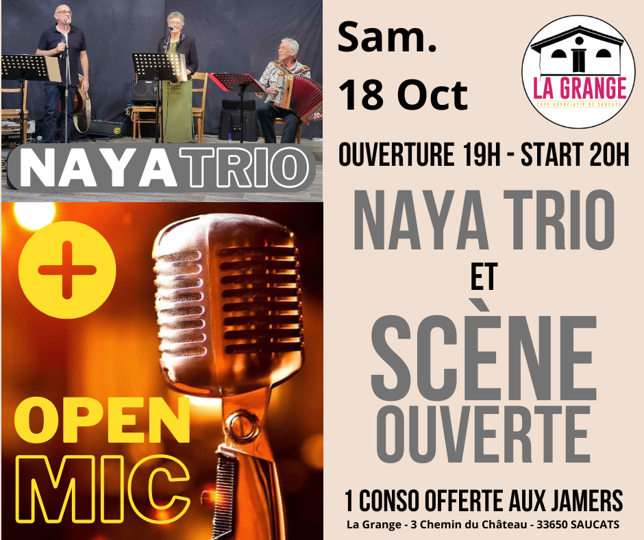 Soirée scène ouverte