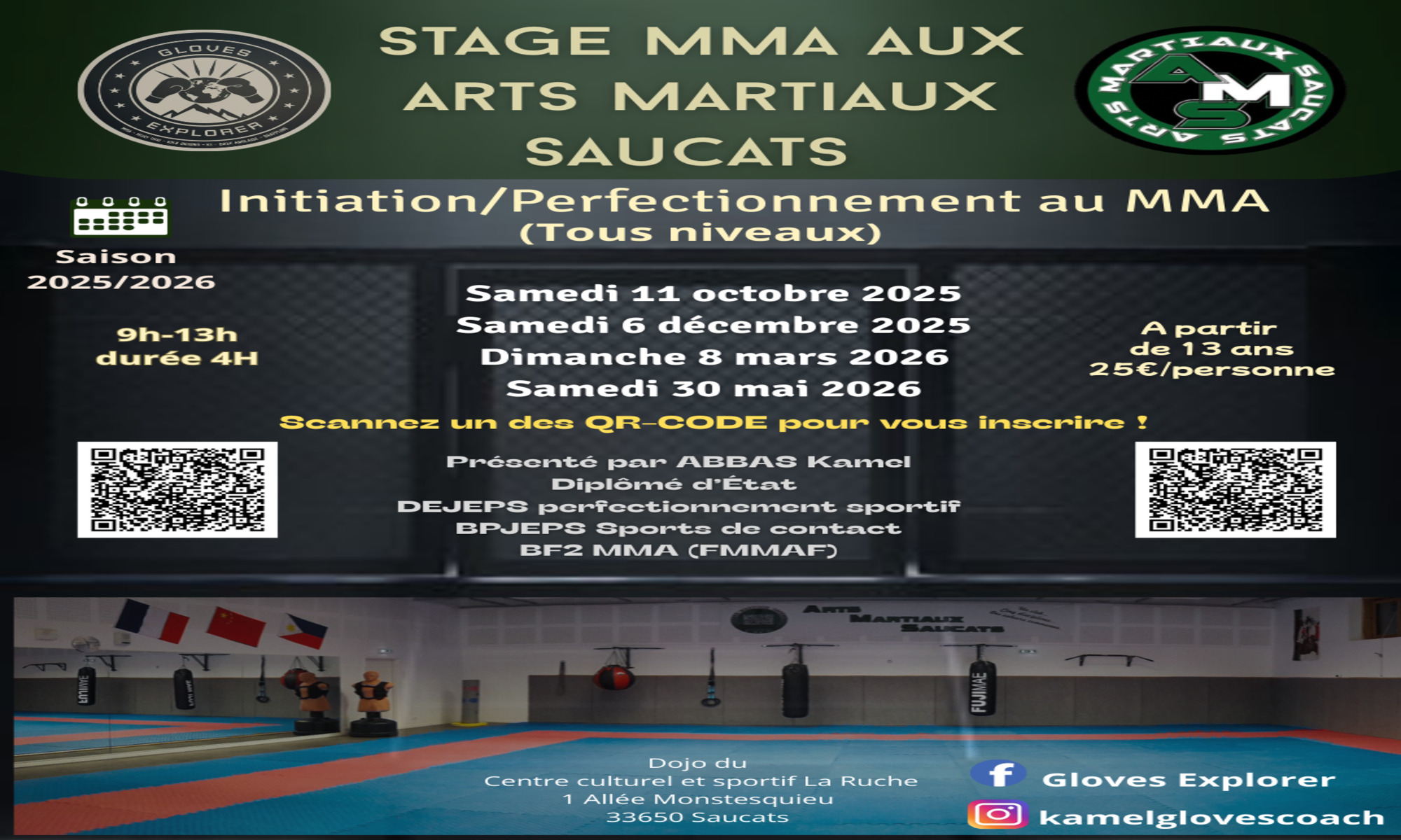 Stage MMA - Initiation/Perfectionnement