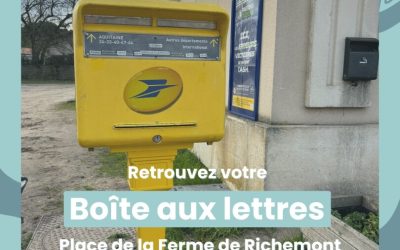 👉Boîte aux lettres LA POSTE SAUCATS