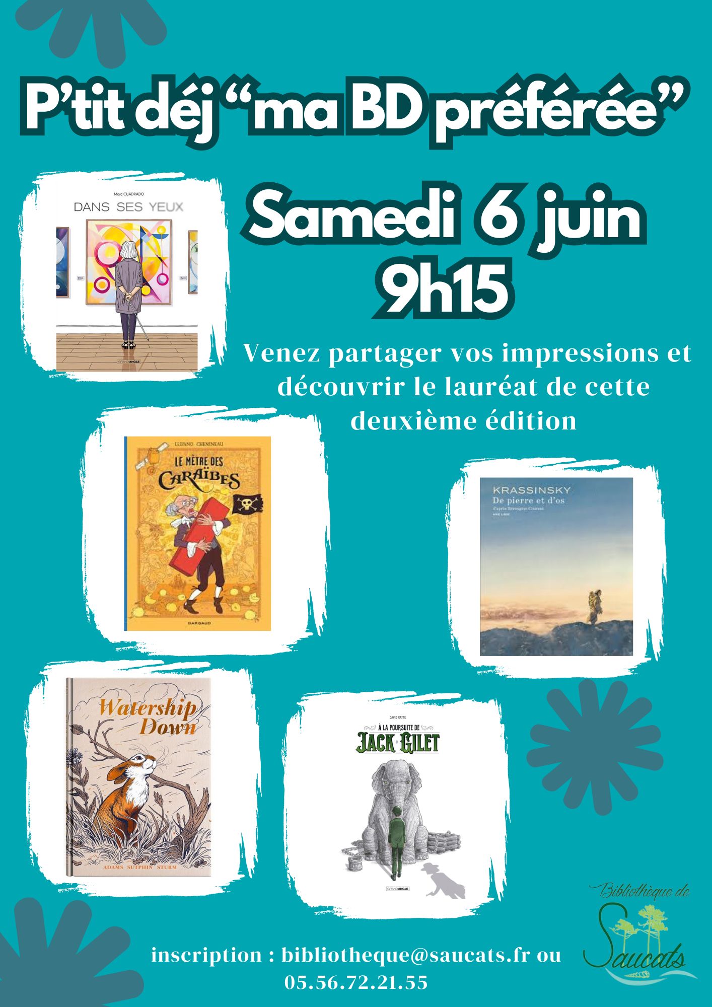 Bibliothèque : P'tit dèj "ma BD préférée"