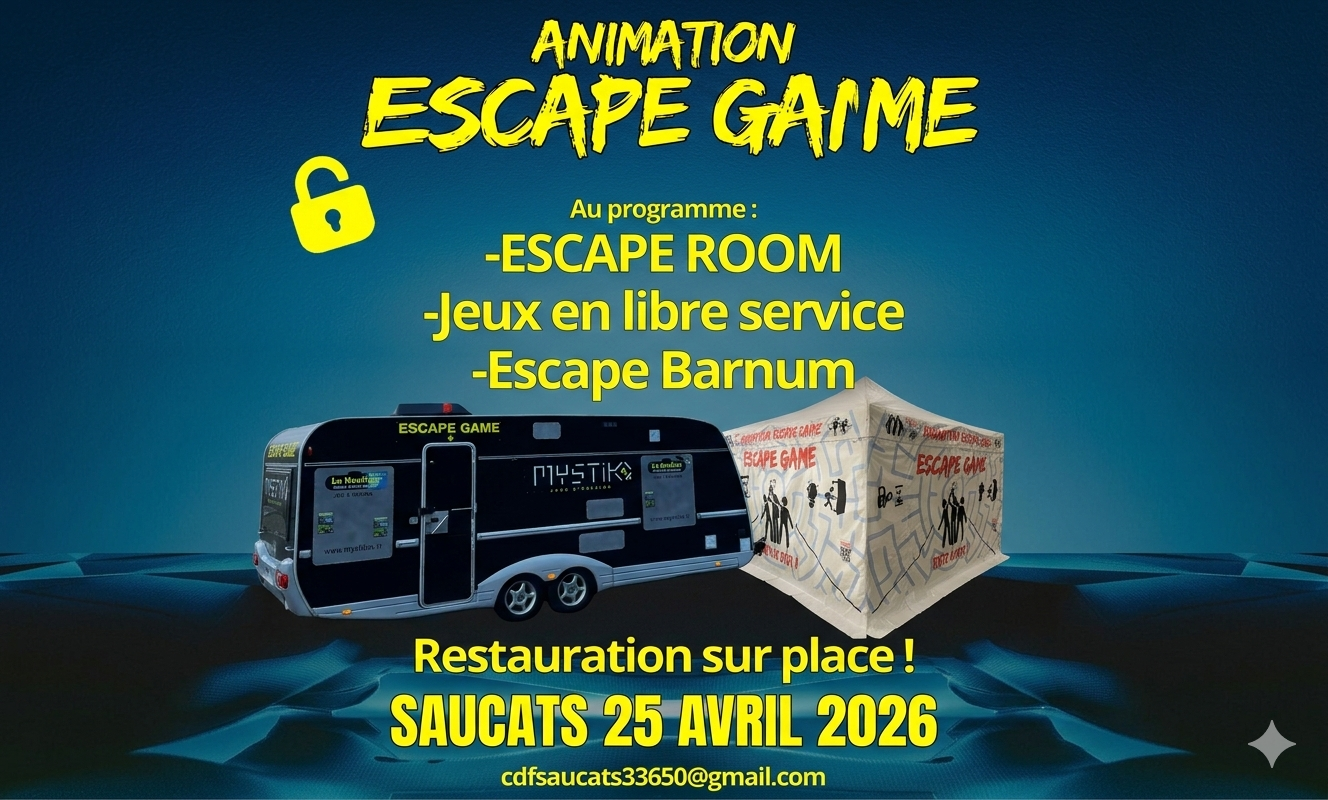 Escape Game et Sauciflette & Binouze