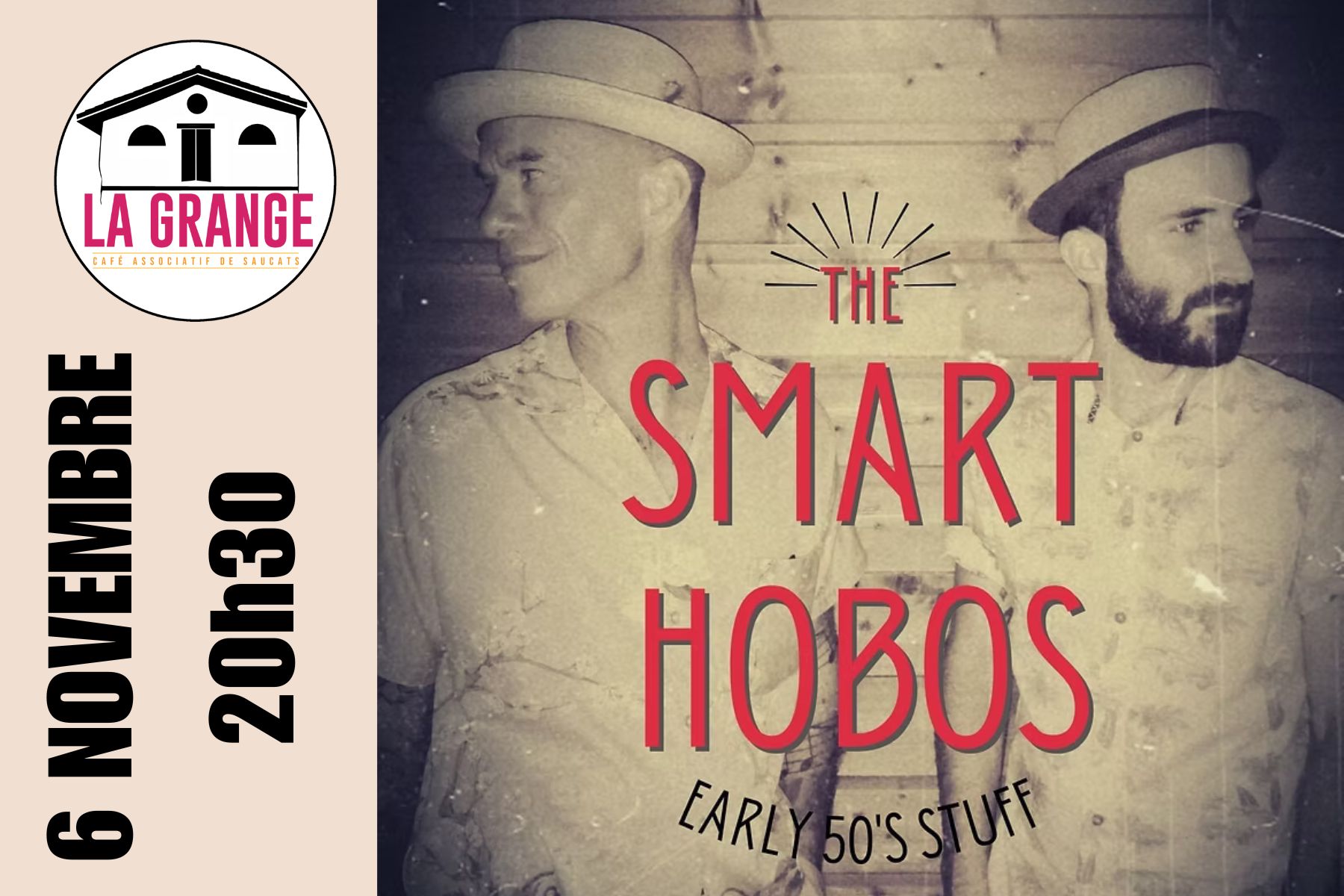 Concert THE SMART HOBOS