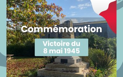 Commémoration du 8 mai 1945 à Saucats 