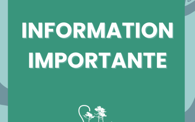 INFORMATION IMPORTANTE