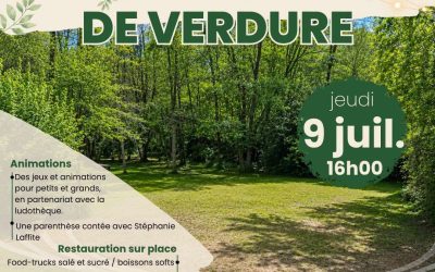 Le Théâtre de Verdure reprend vie… et ça se fête !