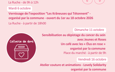 Saucats se mobilise pour Octobre Rose !