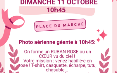 OCTOBRE ROSE : SAUCATS SE MOBILISE !